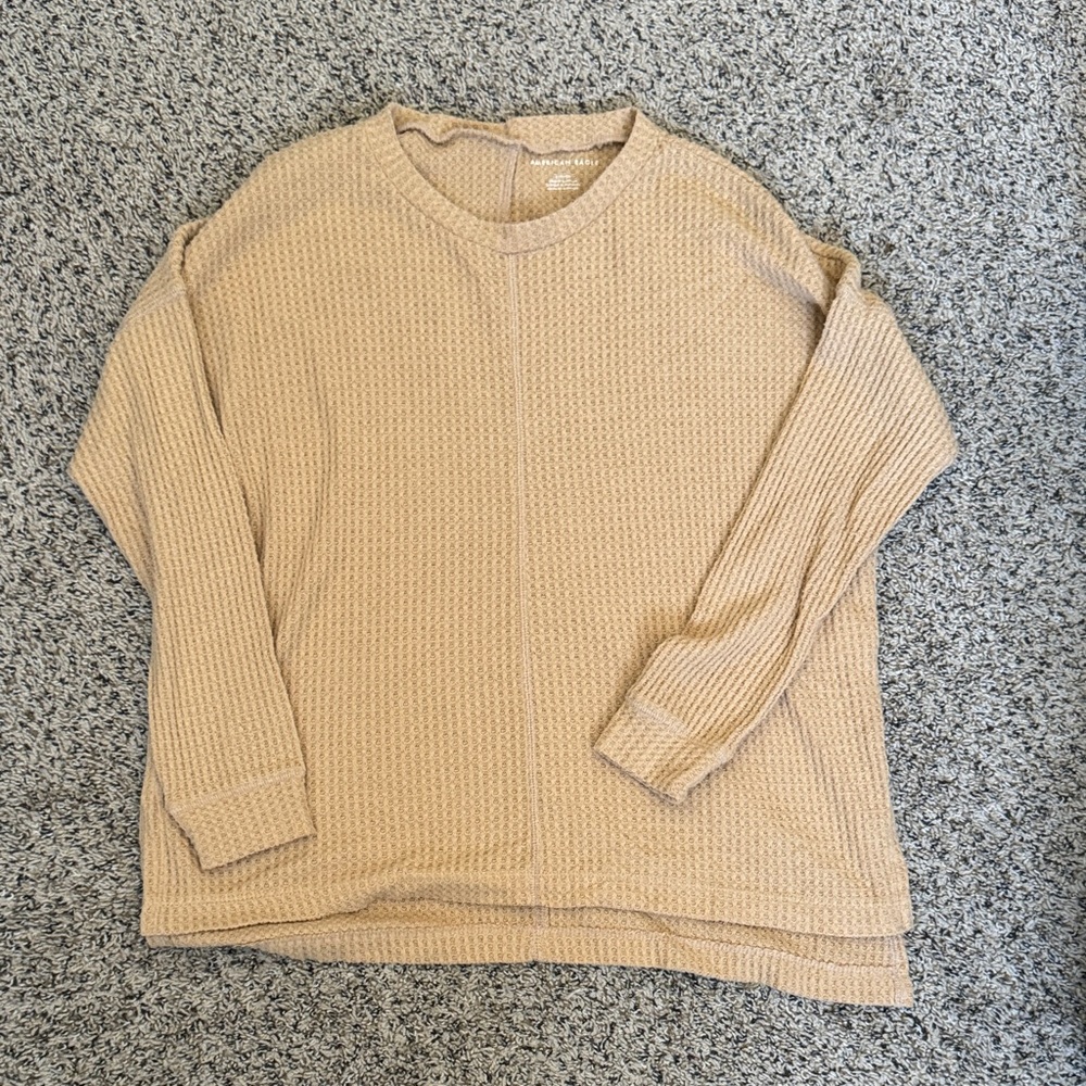American Eagle Outfitters Women's Beige Sweater - Picture 3 of 4